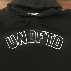 UNDEFEATED BLACK XXL HARD TO FIND HOODIE
